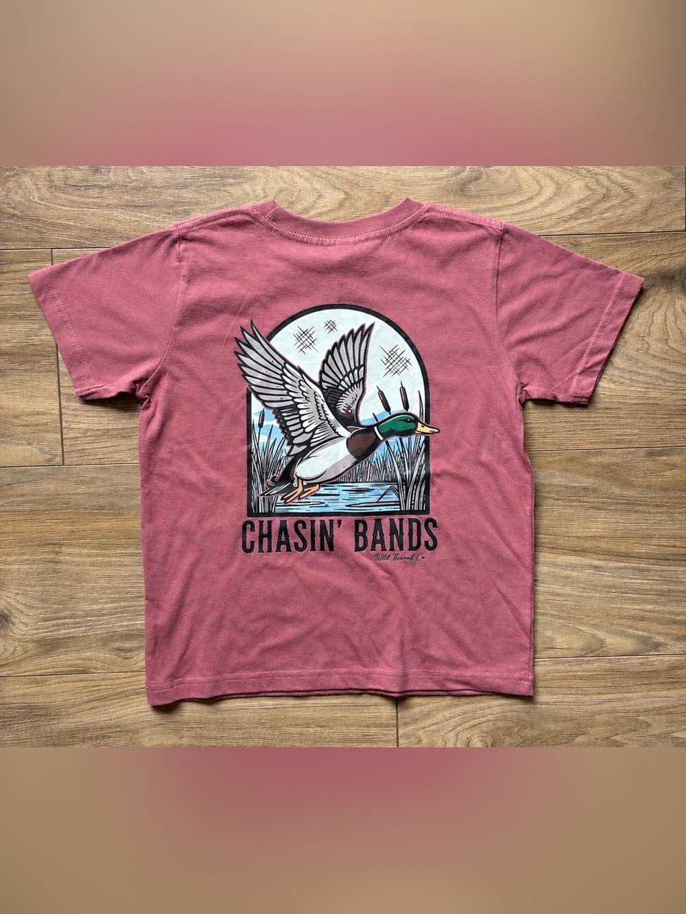 Kids Short-Sleeve Tee with Mallard Graphic